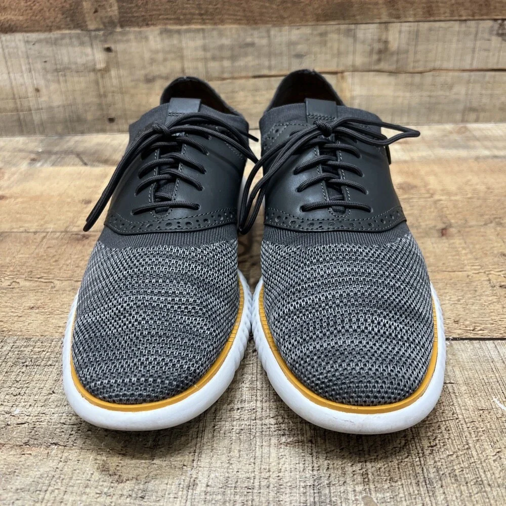 Cole Haan 2.Zerogrand Grand OS Mens Gray Comfort Dress Shoes Size 9.5 M